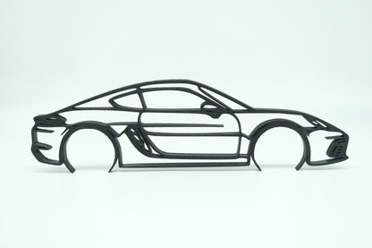 Porsche Car Wallpaper & Hanger - Home Decor for Auto Lovers