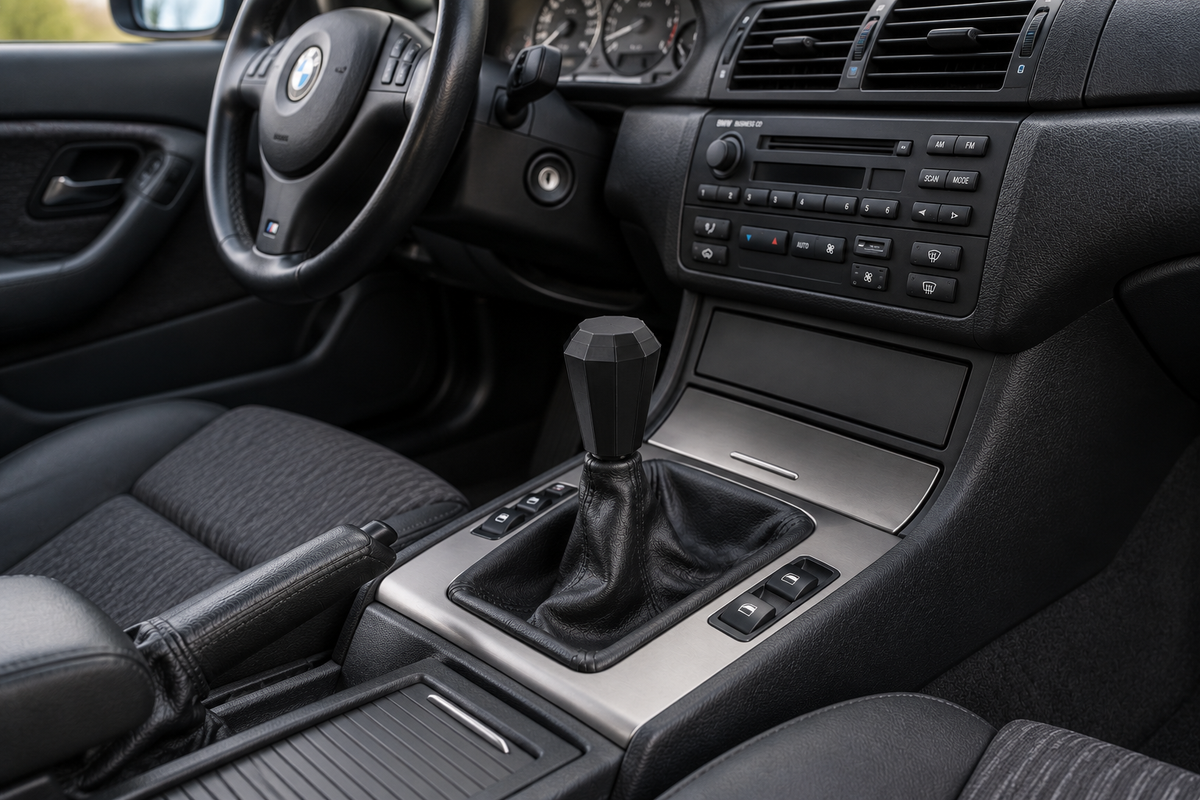 BMW E46 Diamond Style Gear Shift Knob – Custom Interior Upgrade
