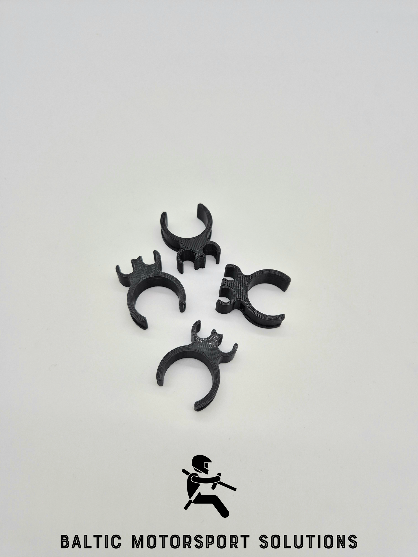 Go Kart Double Fuel Line Clamp For 28, 30, 32mm Chassis