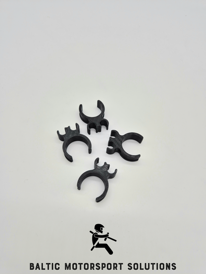 Go Kart Double Fuel Line Clamp For 28, 30, 32mm Chassis