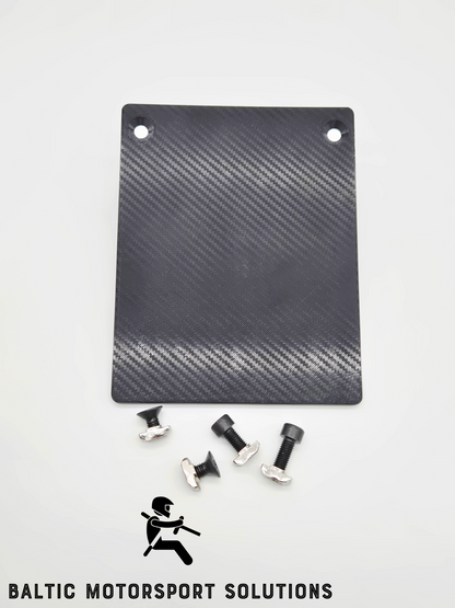 Sim Racing Cockpit Mouse Pad – Rigid Plastic Mountable Tray for Racing Rigs