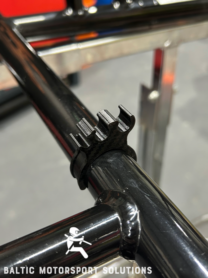 Go Kart Gas Cable & Double Fuel Line Chassis Clips – Fits KZ2 and Return-Line Karting