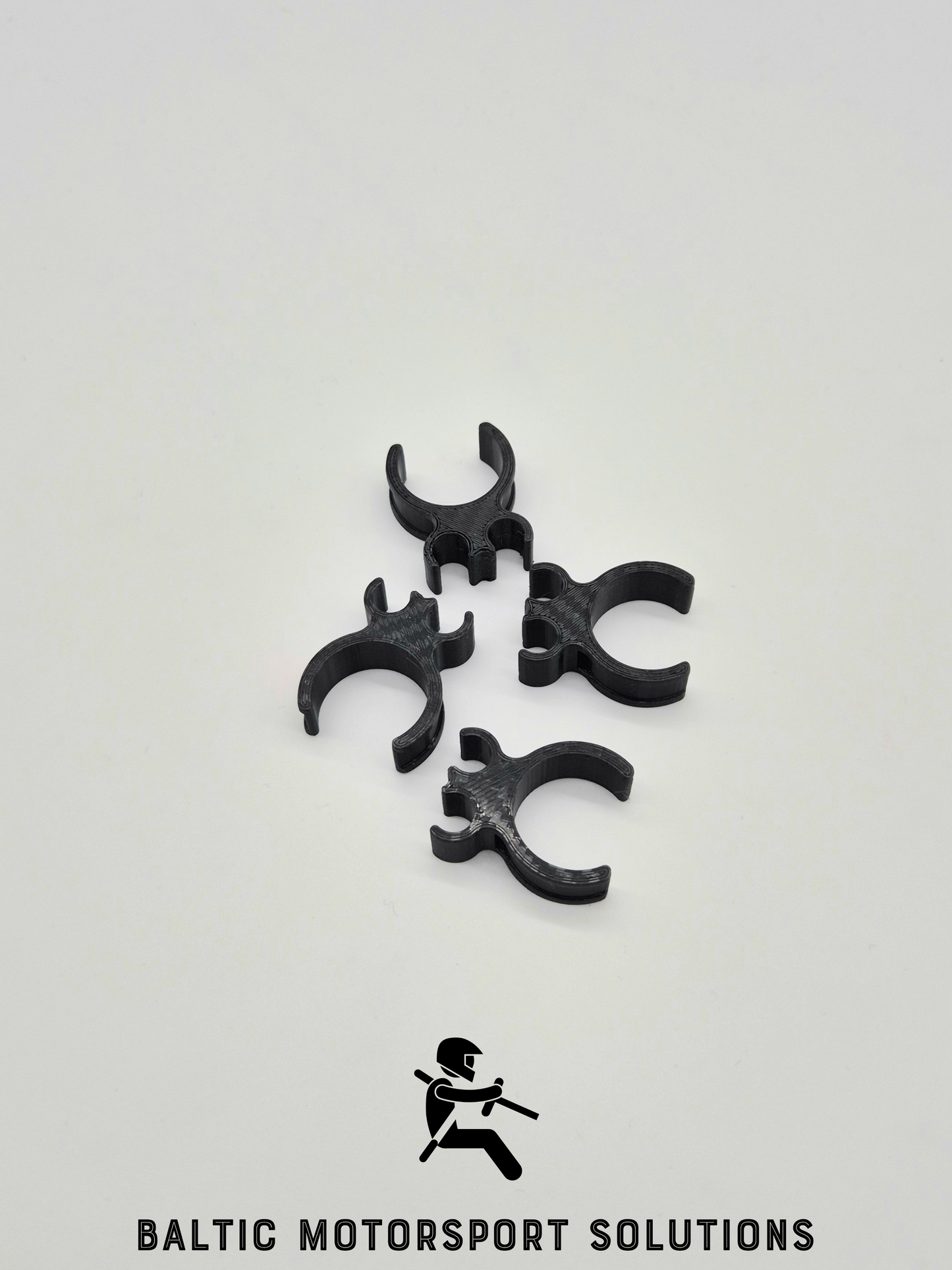 Go Kart Double Fuel Line Clamp For 28, 30, 32mm Chassis