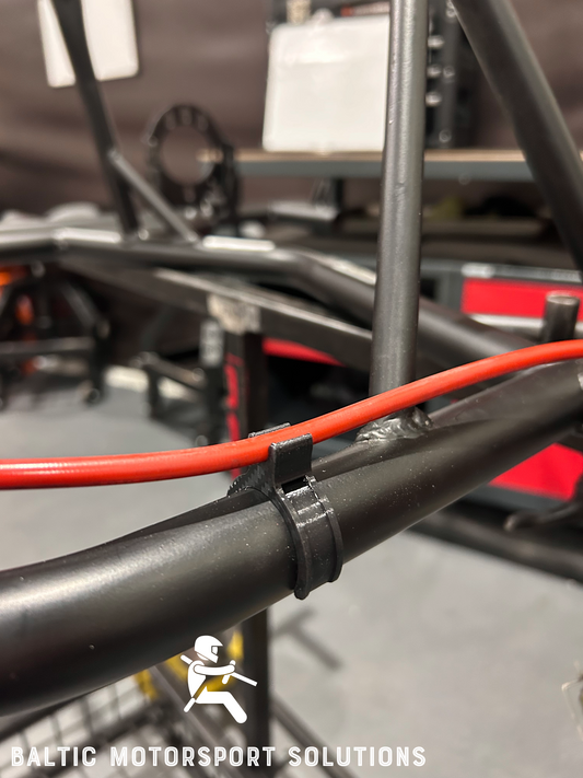 Go Kart Brake Line Clamp For 28, 30, 32mm Chassis