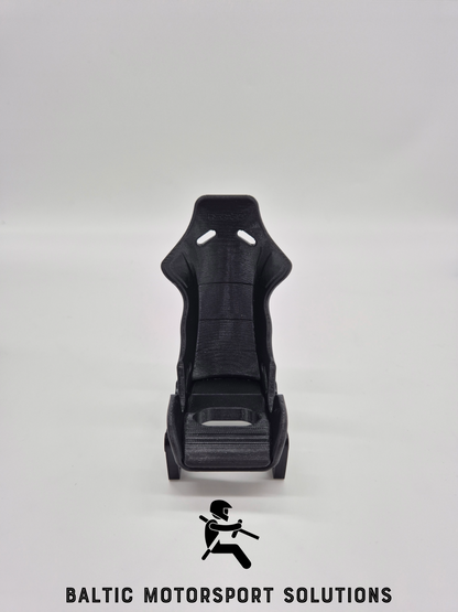 Race Car Seat Desk Phone Holder | Fun Office & Desk Accessory | Adjustable Smartphone Stand