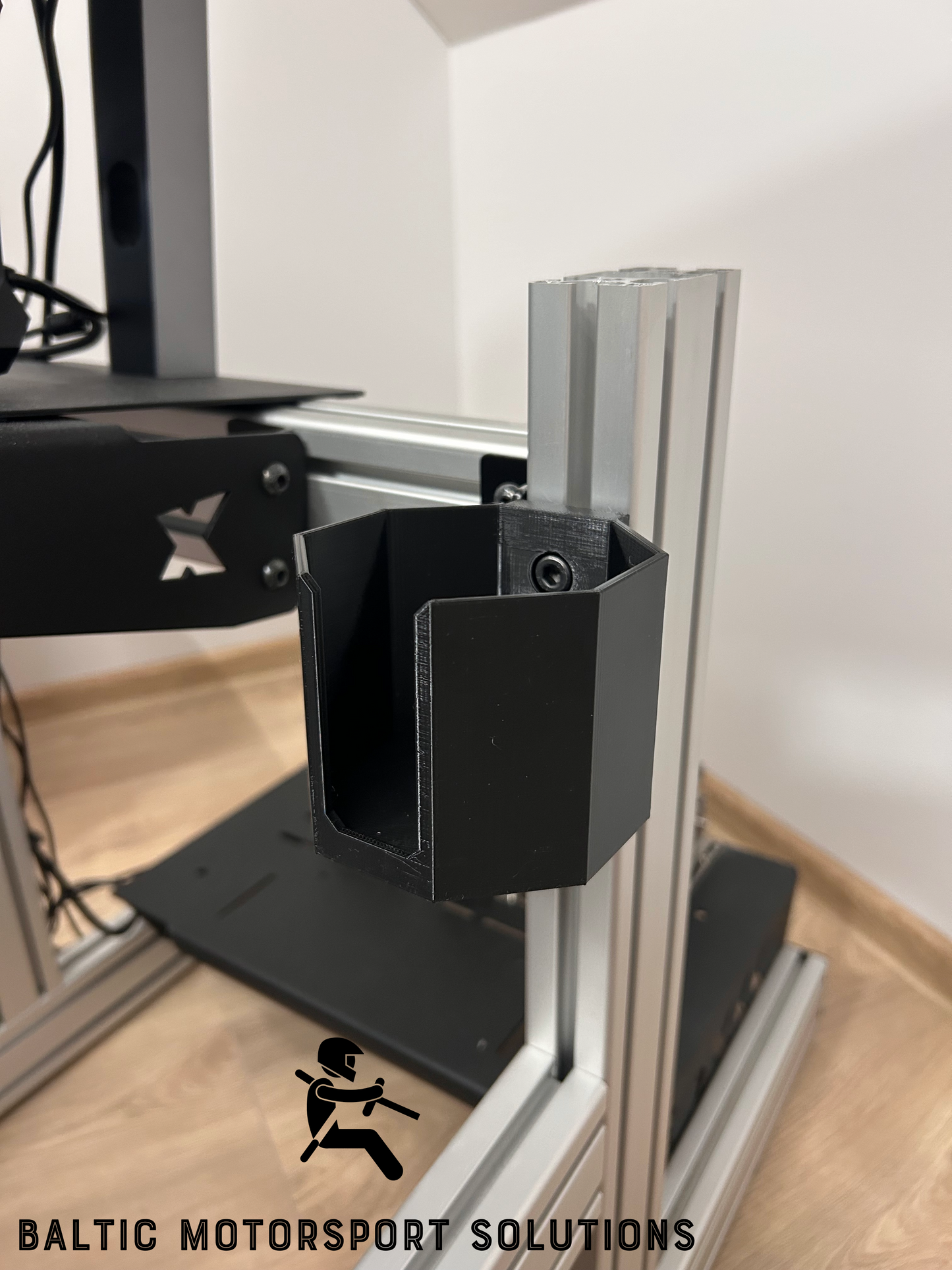 Sim Racing Cockpit Drink Holder – Fits Mugs, Cans & Bottles