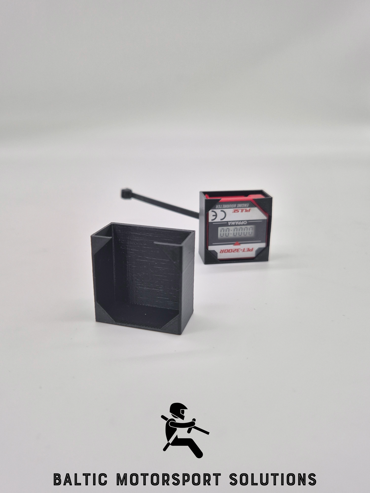 Go Kart Engine Hour Meter Holder for Oppama PET-3200H • Racing Kart Moto Mounting Bracket