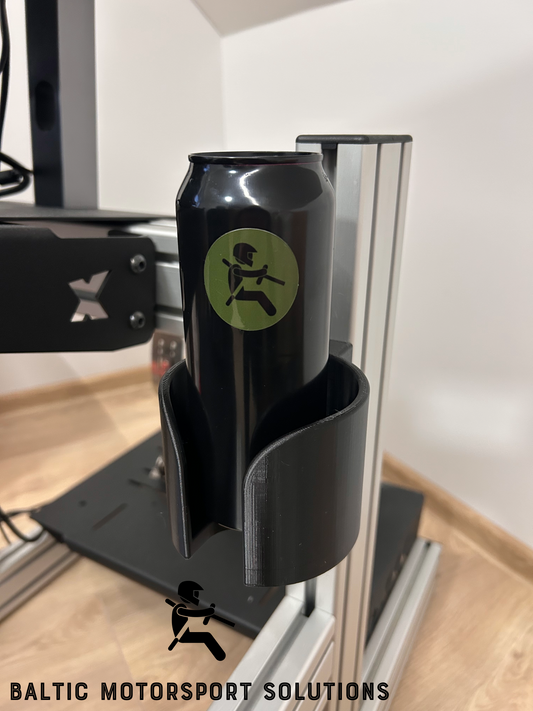 Sim Racing Cup Holder – Universal Simulator Drink Holder for Mugs, Cans & Bottles