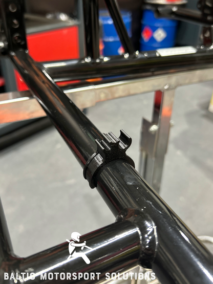 Go Kart Fuel & Throttle Cable Line Clamp Fits 28mm 30mm 32mm Chassis Racing Holder