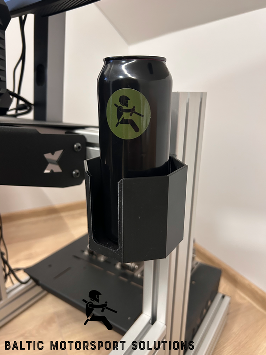 Sim Racing Cockpit Drink Holder – Fits Mugs, Cans & Bottles
