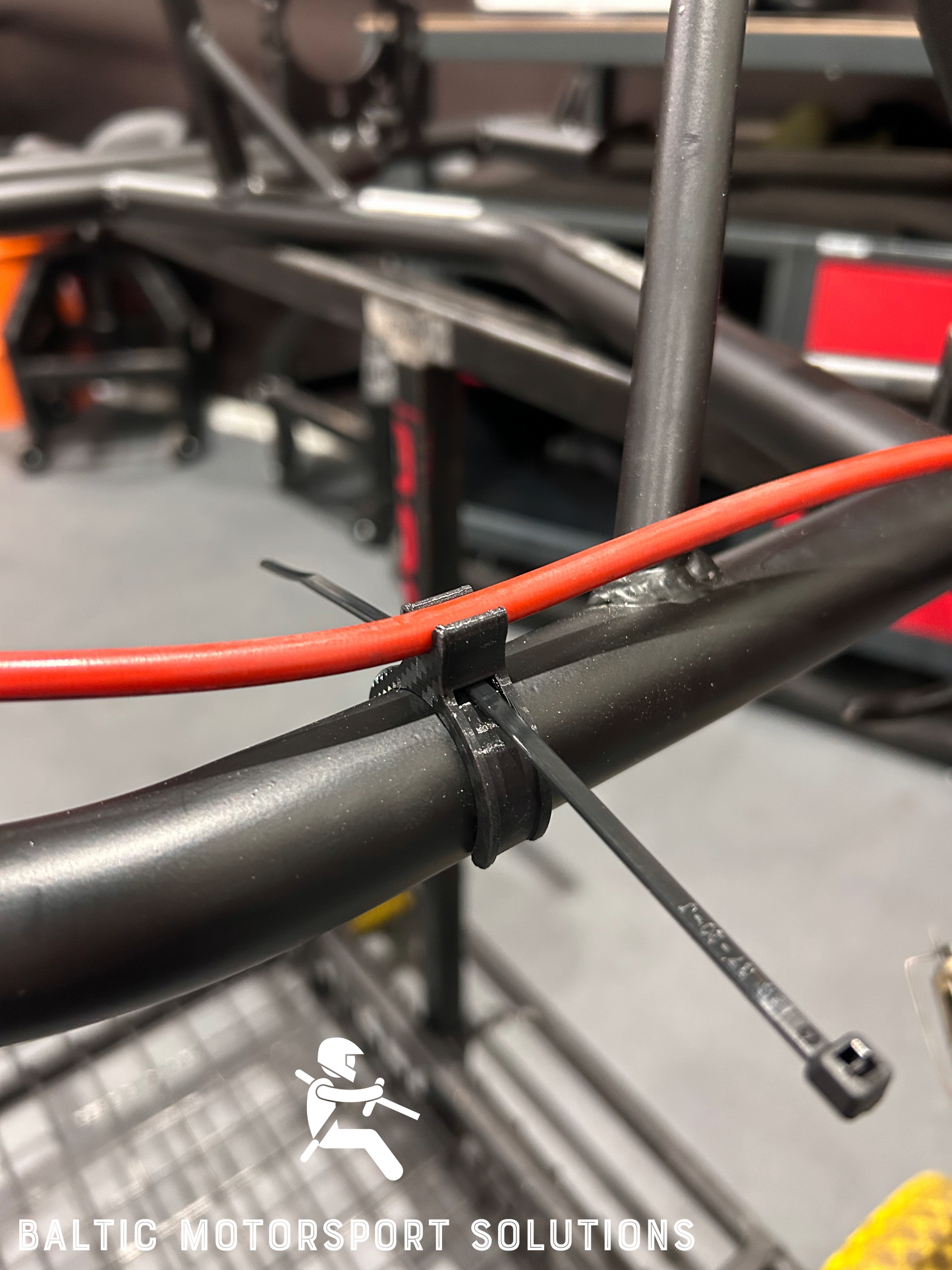 Go Kart Brake Line Clamp For 28, 30, 32mm Chassis