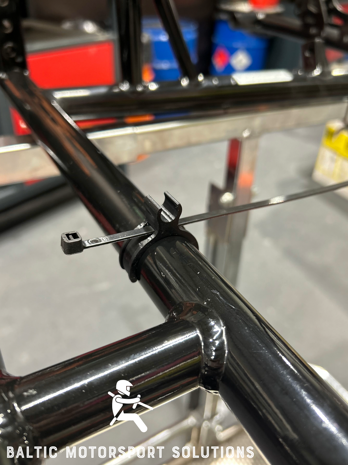 Go Kart Fuel Line Clamp Single 28/30/32mm Chassis Pack of 10