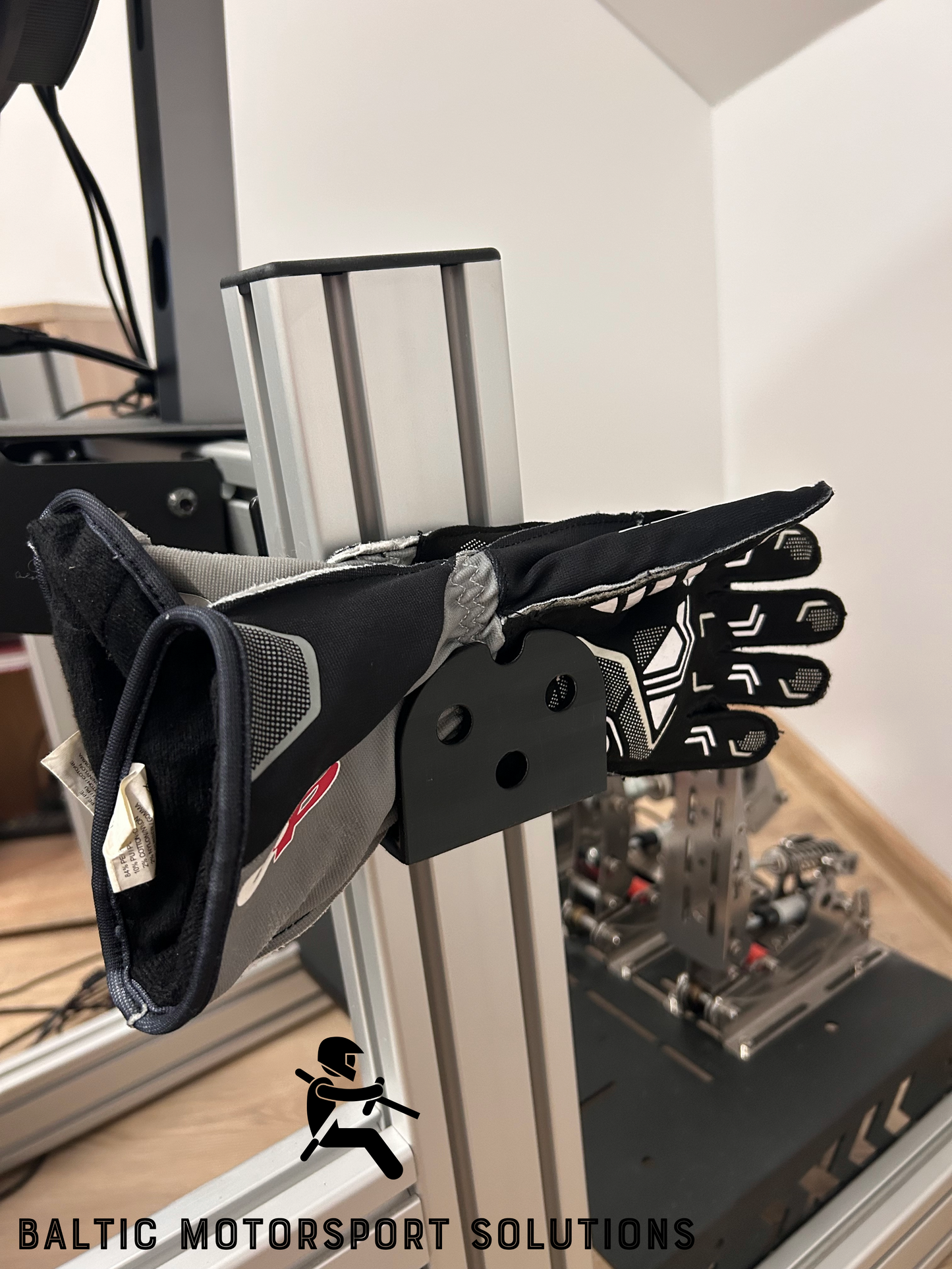 Sim Racing Cockpit Gloves Holder Gaming Setup Accessory