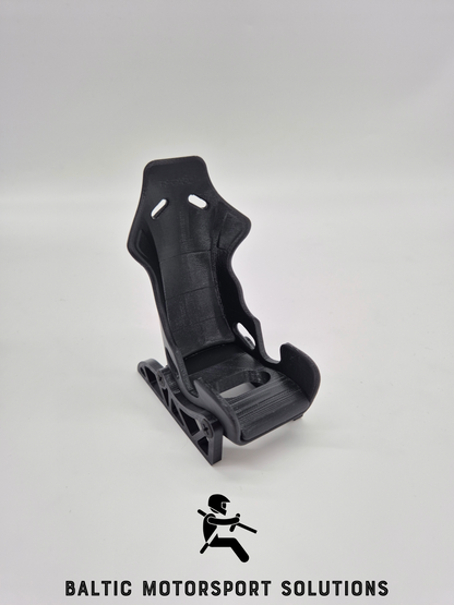 Race Car Seat Desk Phone Holder | Fun Office & Desk Accessory | Adjustable Smartphone Stand