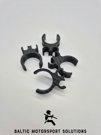 Go Kart Double Fuel Line Clamp For 28, 30, 32mm Chassis