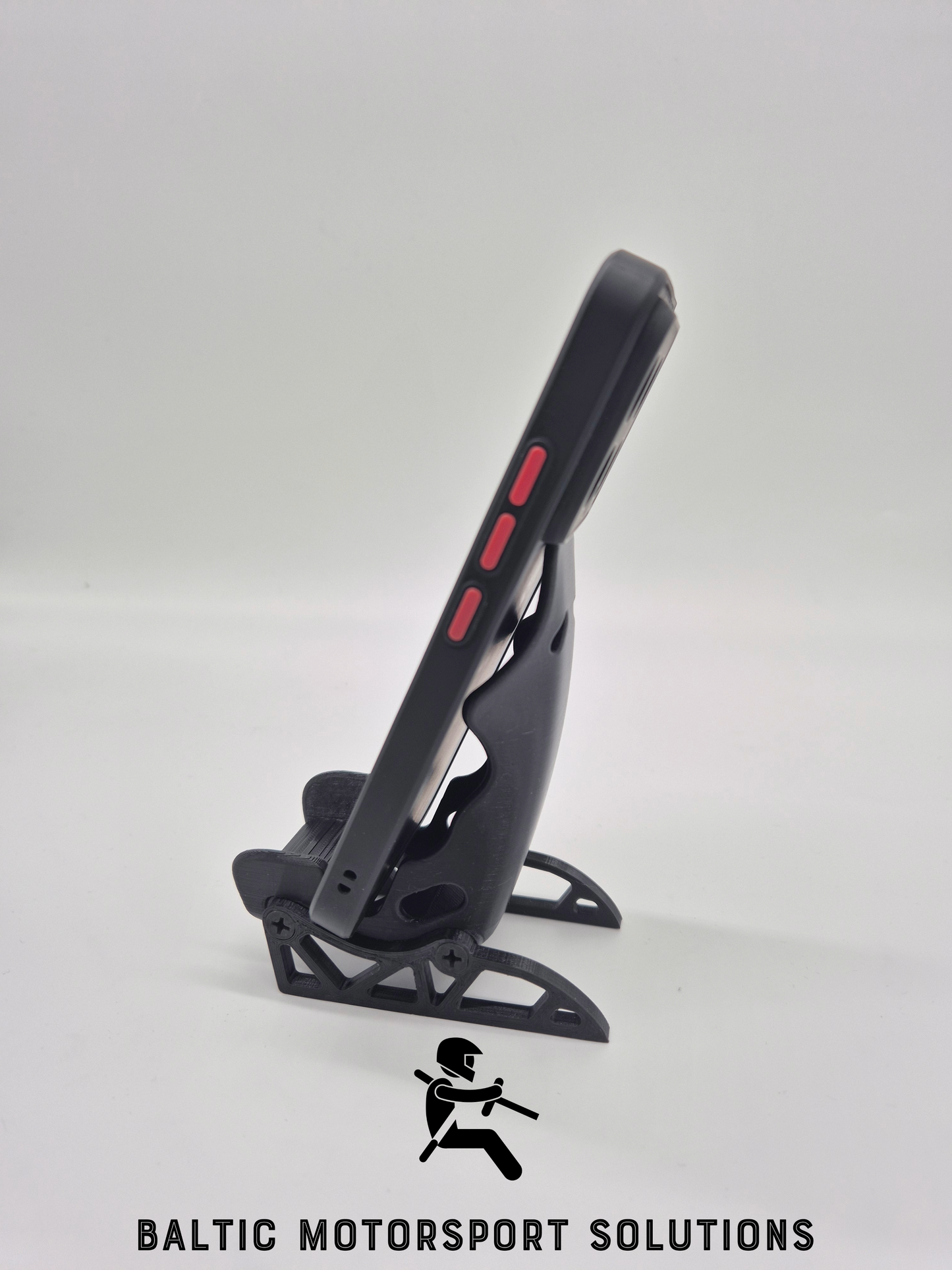 Race Car Seat Desk Phone Holder | Fun Office & Desk Accessory | Adjustable Smartphone Stand