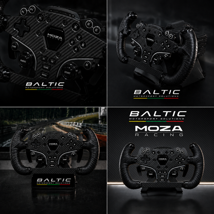 3D Printed Formula Style 1 Wheel Mod for Moza ESX Steering Wheel