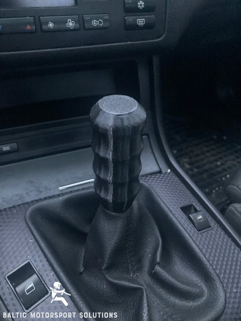 Clip in Gear Knob For BMW 3 Series Ribbed