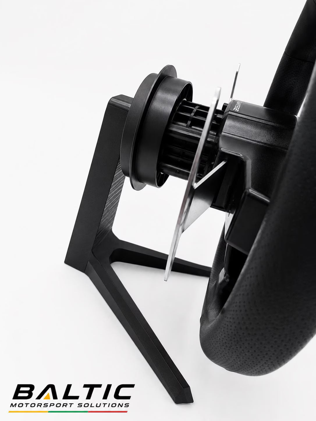 Fanatec Wheel Stand | QR2 Quick Release Storage Holder | Sim Racing Accessory | Desk & Rig Organizer |