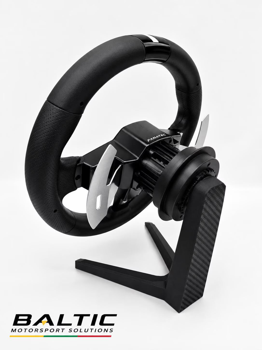Fanatec Wheel Stand | QR2 Quick Release Storage Holder | Sim Racing Accessory | Desk & Rig Organizer |