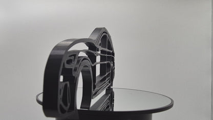 Audi RS5 SportBack 2022 Silhouette 3D Printed Wall Art
