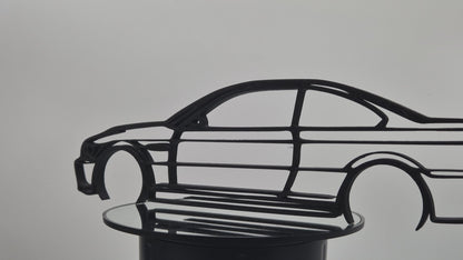 BMW M3 E46 3D Printed Wall Art – Automotive Garage & Man Cave Decor