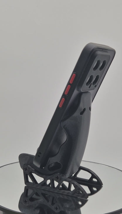 Race Car Seat Desk Phone Holder | Fun Office & Desk Accessory | Adjustable Smartphone Stand