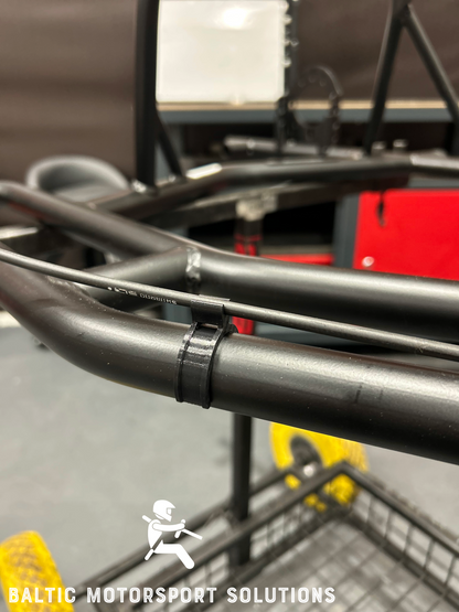 Go Kart Throttle Cable Clamp For 28, 30, 32mm Chassis